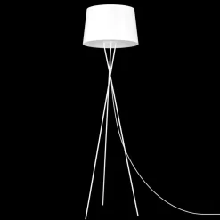 Sklep Kaja Ponadczasowy trójnóg lampa podłogowa K-4363 REMI WHITE | Kaja