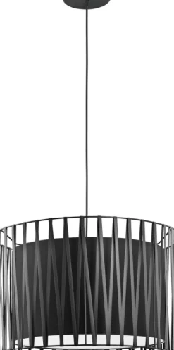Store Ponadczasowy żyrandol do sypialni TK 1655 HARMONY BLACK | Kaja Żyrandole Nowoczesne