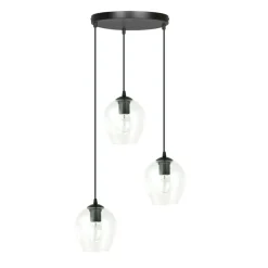 Store Ponadczasowy żyrandol, nierówne klosze 679/3PREM ISTAR PREMIUM | Kaja Żyrandole Nowoczesne