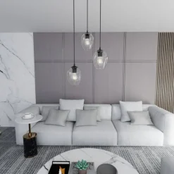 Store Ponadczasowy żyrandol, nierówne klosze 679/3PREM ISTAR PREMIUM | Kaja Żyrandole Nowoczesne