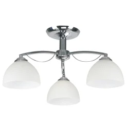 Sklep Kaja Potrójna, chromowana lampa do sypialni 33-22714 FILONA | Kaja