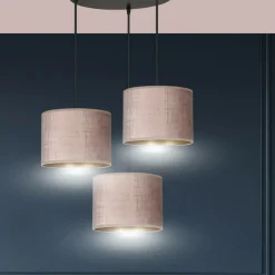 Clearance Potrójna lampa do przytulnej sypialni 1053/3PREM HILDE PREMIUM | Kaja Żyrandole Nowoczesne