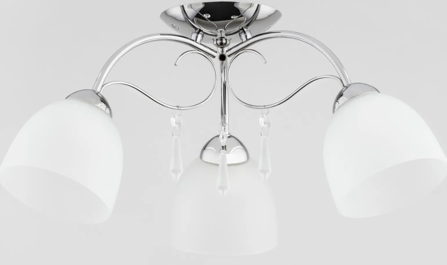 Sklep Kaja Potrójna lampa sufitowa zdobiona kryształkami AL 27713 | Kaja