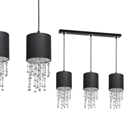 Sklep Kaja Potrójna lampa wisząca, kryształowa MLP64300 z serii ALMERIA | Kaja Oświetlenie