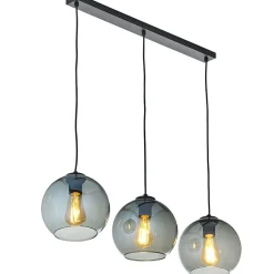 New Potrójna lampa wisząca na listwie, do jadalni TK 2818 z serii CUBUS Żyrandole Nowoczesne