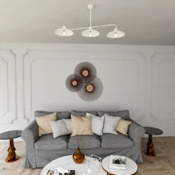 Sklep Kaja Potrójna lampa wisząca nad wyspę 1354/3 FOSTER 3 WHITE | Kaja