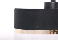 Sklep Kaja Potrójna lampa wisząca, w kolorze czerni i złota K-5202 z serii NICEA