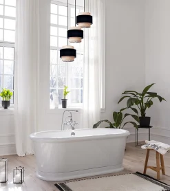 Sklep Kaja Potrójna lampa wisząca z abażurami, do salonu K-5232 z serii GATO