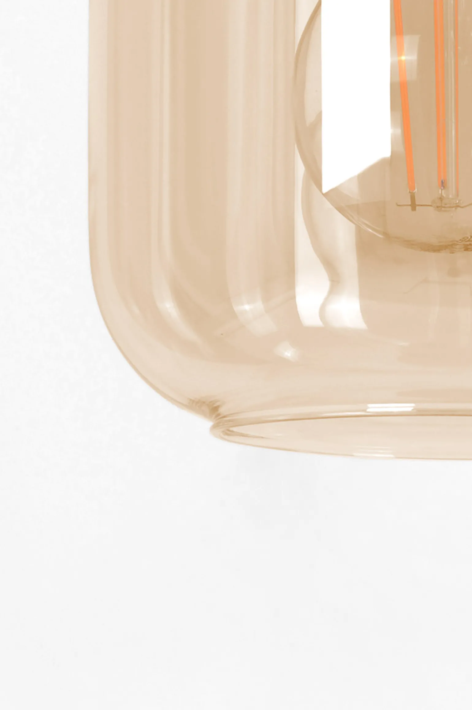 Sklep Kaja Potrójna lampa wisząca z dekoracyjnymi kloszami K-5267 z serii DOKA