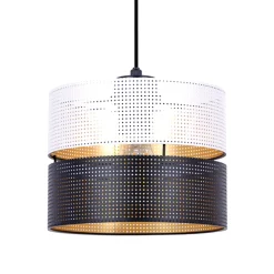 Sklep Kaja Potrójna lampa wisząca z dwukolorowymi abażurami K-5292 z serii VEGA