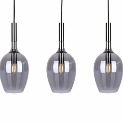 Best Sale Potrójna lampa wisząca z ozdobnymi kloszami ML8814 LUGANO | Kaja Żyrandole Nowoczesne