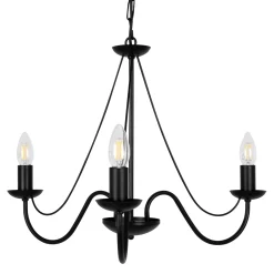 Sklep Kaja Potrójna, rustykalna lampa wisząca K-3990 BARTEZ | Kaja Oświetlenie