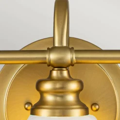 Sklep Kaja Potrójny kinkiet, kolor mosiądzu HK-AINSLEY3-BATH-BB z serii AINSLEY