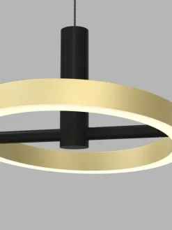 Best Potrójny, ledowy zwis nad wyspę kuchenną WF 7016-304 BREST | Kaja Żyrandole Nowoczesne