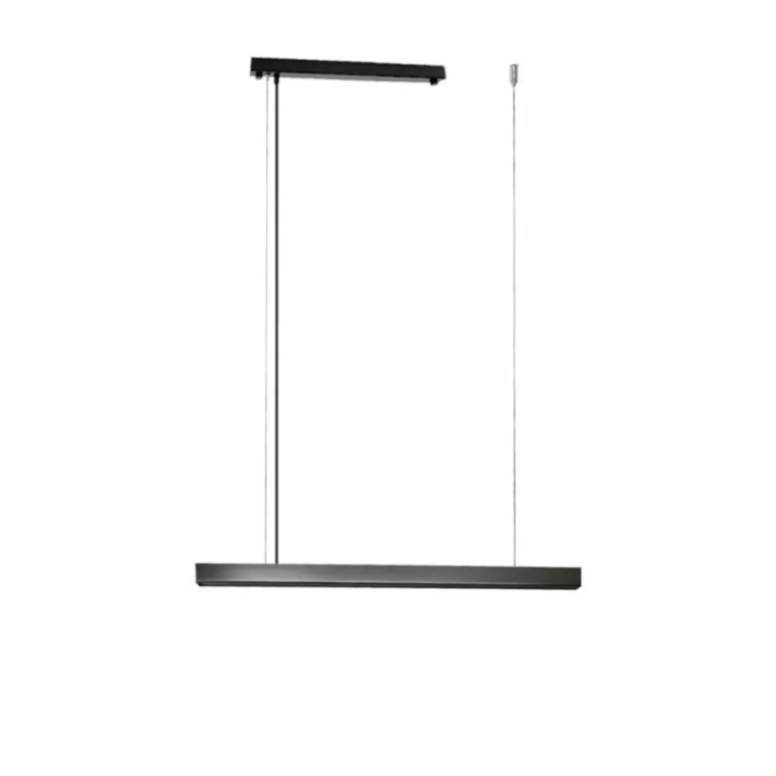 Best Pozioma, czarna lampa wisząca LED 150cm 4000K ANT 8662 ISASEKI | Kaja Żyrandole Nowoczesne