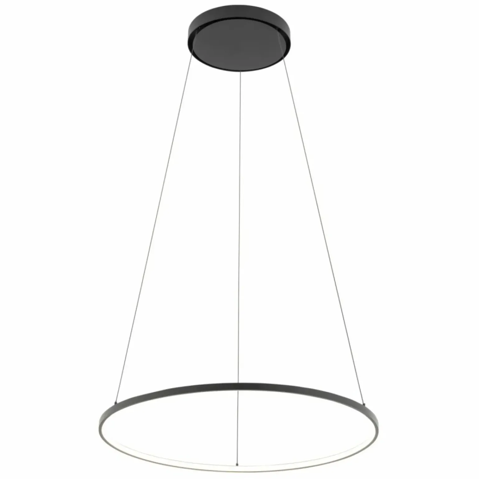 Store Pozioma, ledowa lampa wisząca 3000K ⌀60cm 10812 CIRCOLO LED | Kaja Żyrandole Nowoczesne