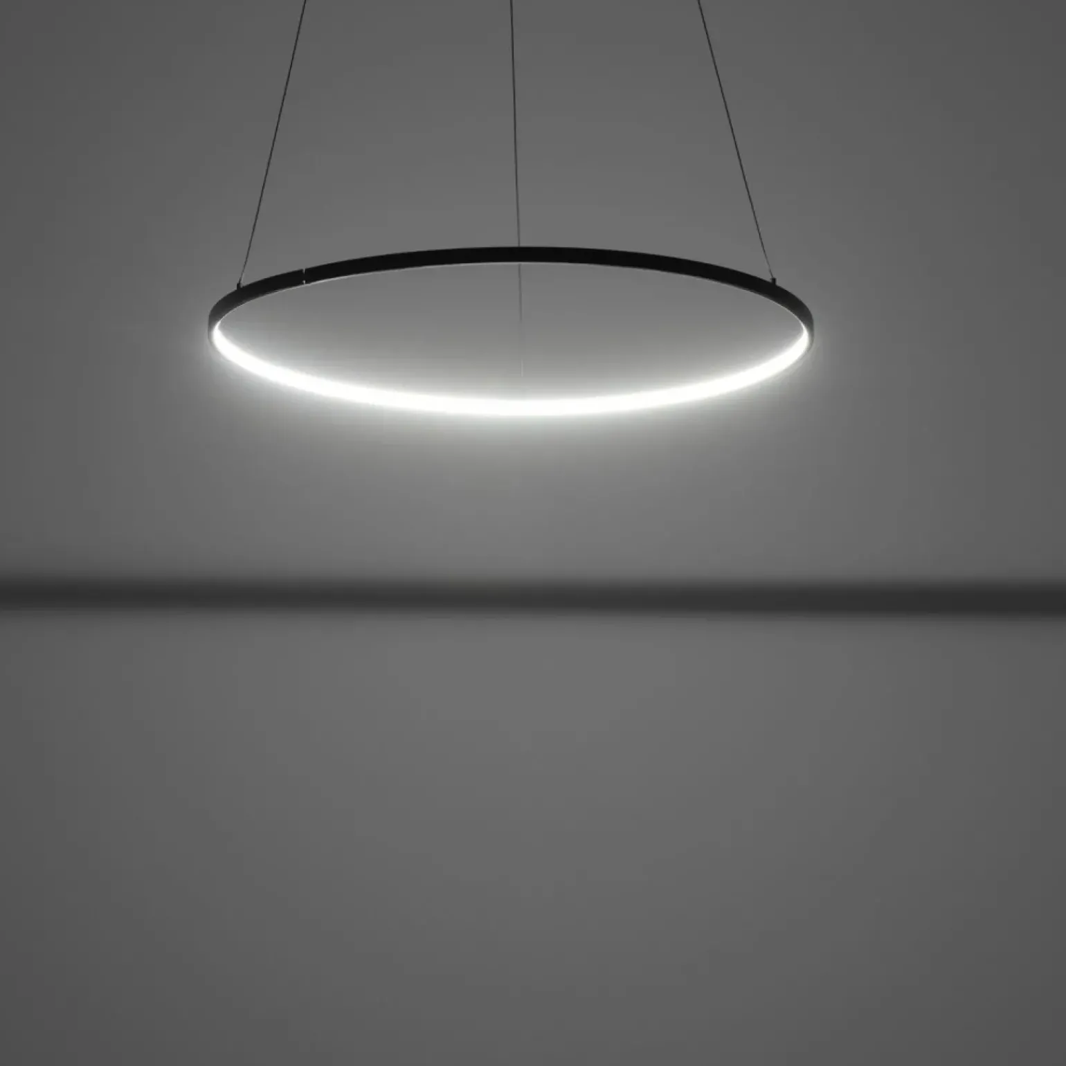 Store Pozioma, ledowa lampa wisząca 3000K ⌀60cm 10812 CIRCOLO LED | Kaja Żyrandole Nowoczesne