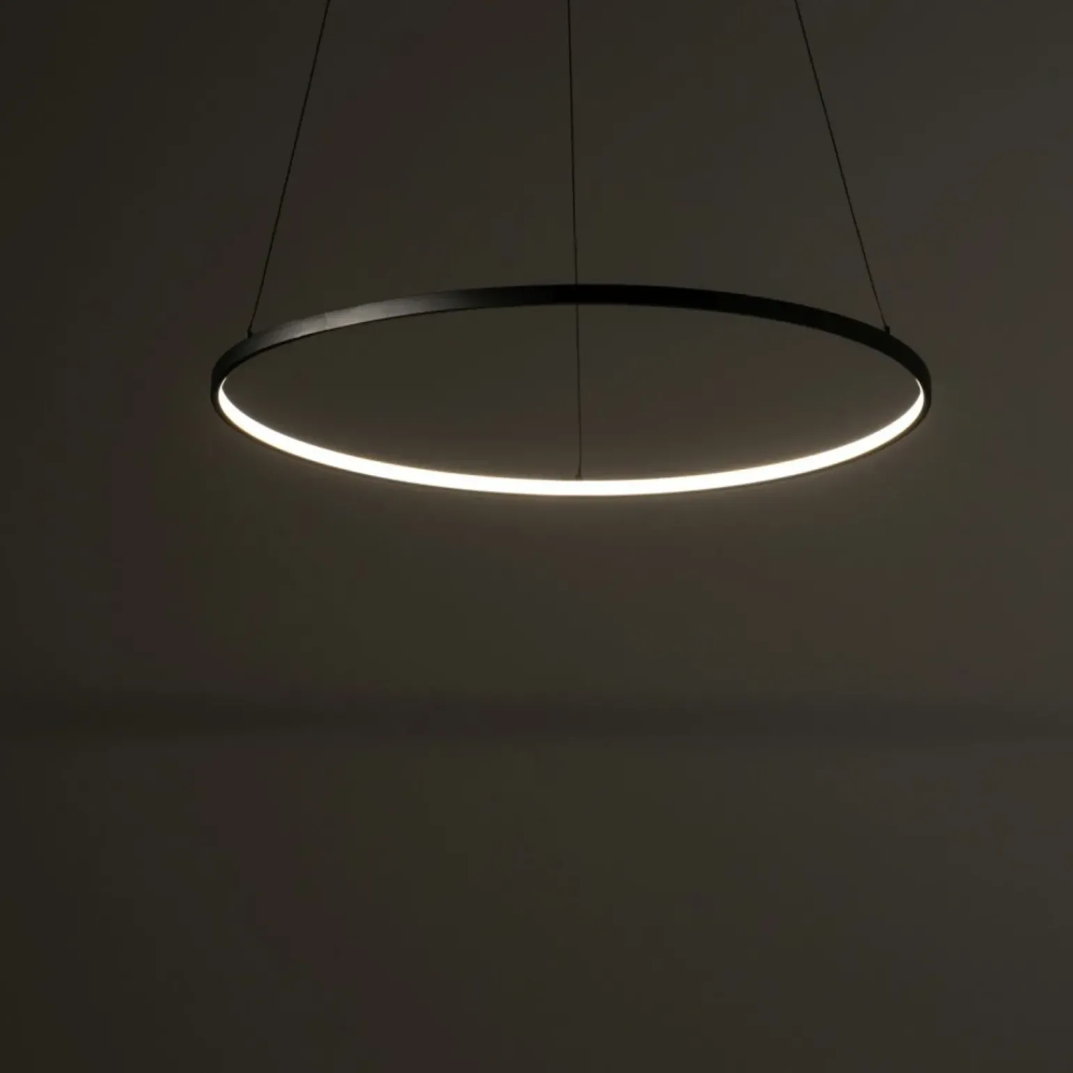 Store Pozioma, ledowa lampa wisząca 3000K ⌀60cm 10812 CIRCOLO LED | Kaja Żyrandole Nowoczesne