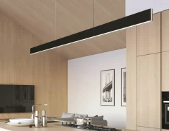 Flash Sale Pozioma, liniowa lampa wisząca oświetlenie stołu AZ5109 OLIVIER | Kaja Żyrandole Nowoczesne