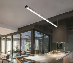 Cheap Poziome, obrotowe listwy wiszące LED 130cm 4000K AZ5427 FLASH | Kaja Żyrandole Nowoczesne