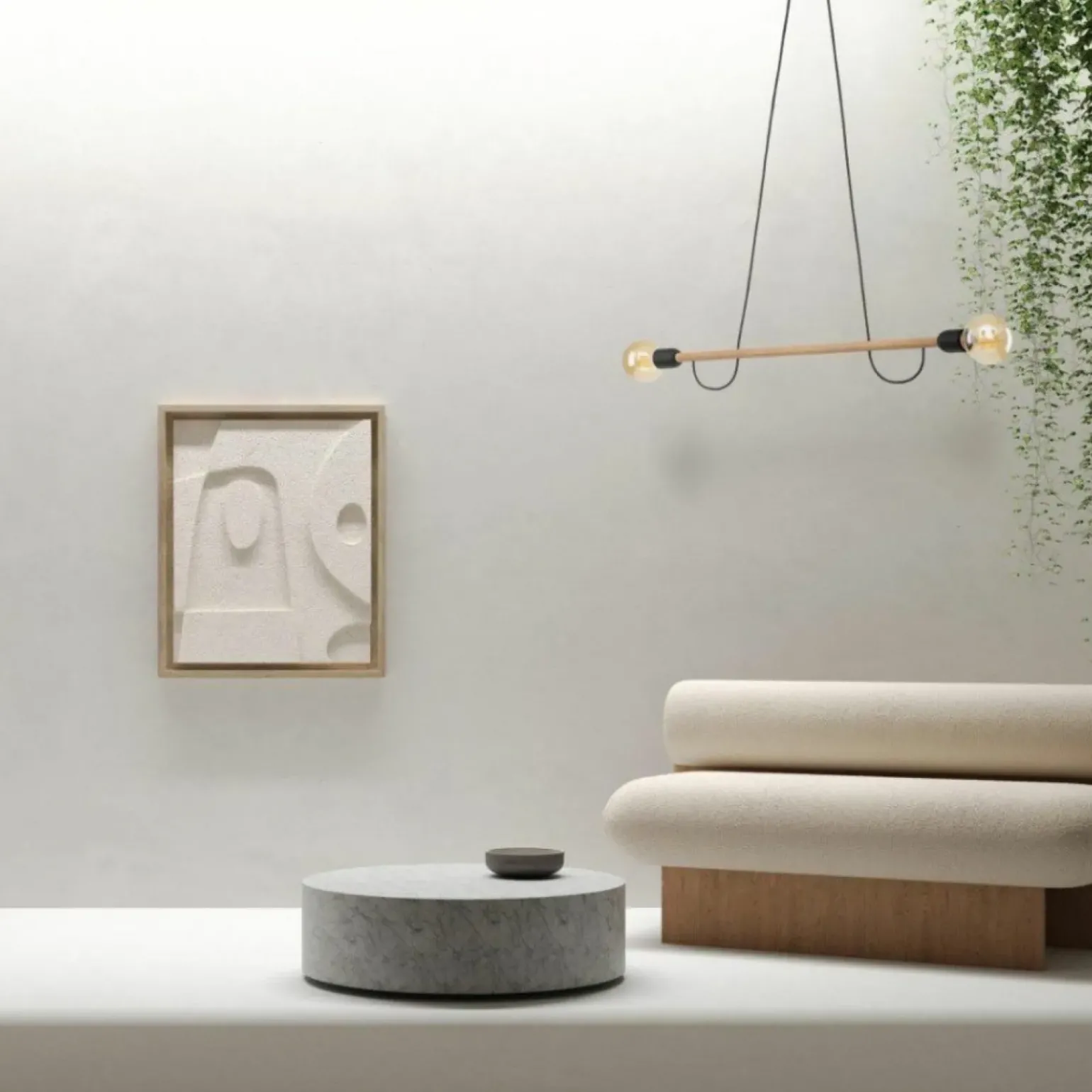 Cheap Prosta, drewniana lampa wisząca do sypialni TK 4951 z serii HELIX WOOD Żyrandole Nowoczesne