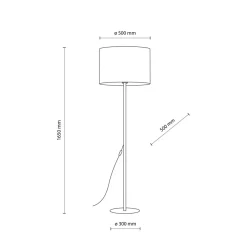 Sklep Kaja Prosta, klasyczna lampa podłogowa TK 16013 EARTH | Kaja Oświetlenie