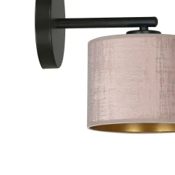 Sklep Kaja Prosta lampa ścienna z dwukolorowym abażurem 1053/K1 HILDE | Kaja