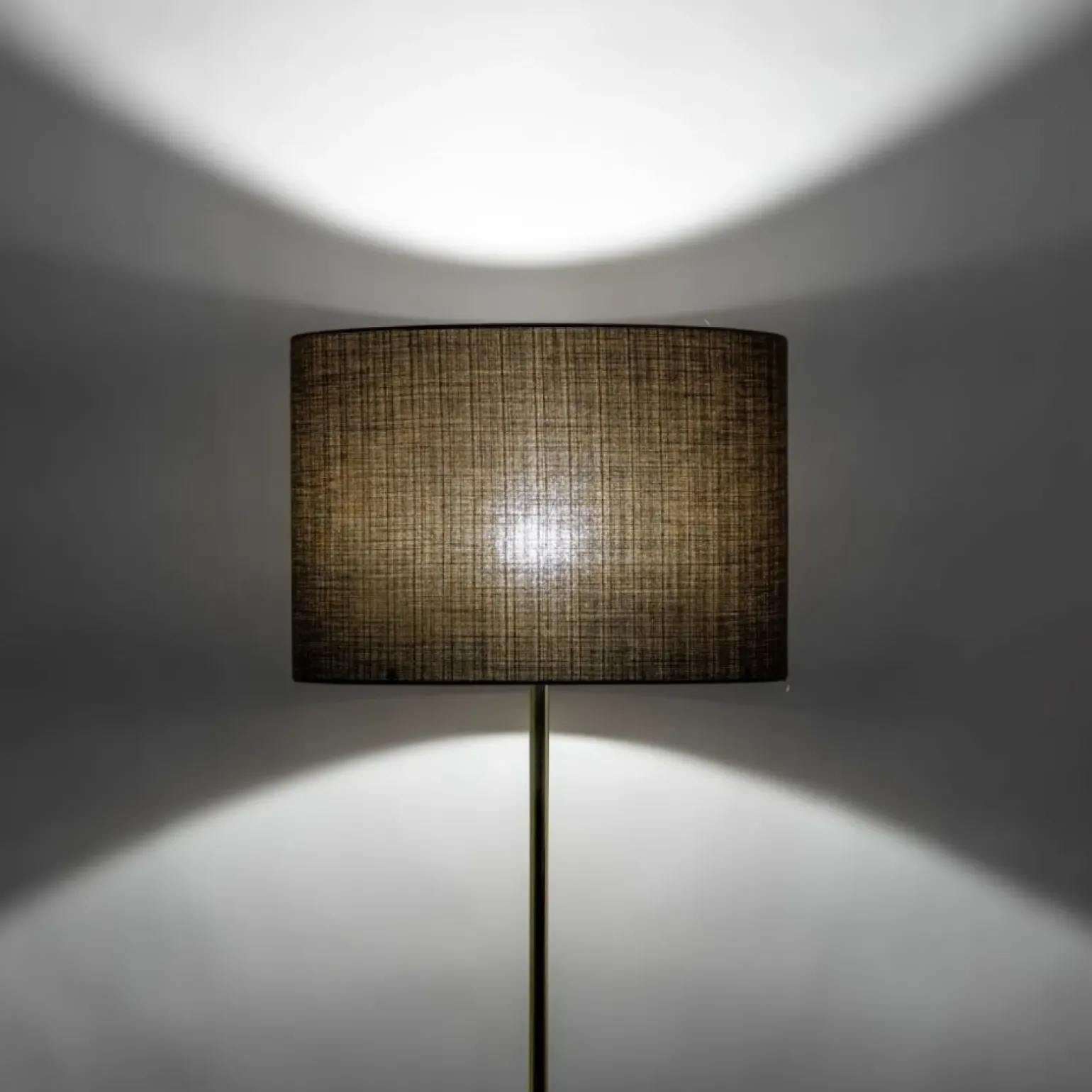 Sklep Kaja Prosta lampa na złotej nodze TK 16031 UMBERTO BROWN GOLD | Kaja