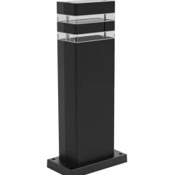 Sklep Kaja Prosta lampa ogrodowa stojąca, czarny słupek EKO0735 VINI | Kaja