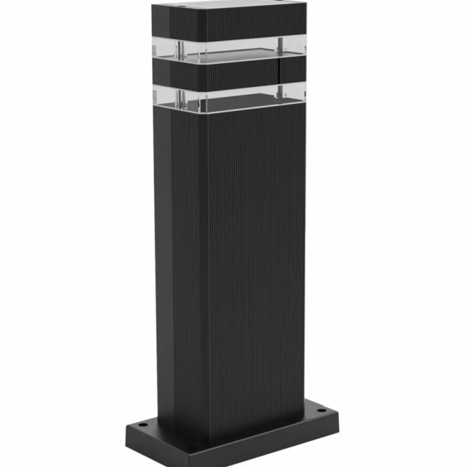 Sklep Kaja Prosta lampa ogrodowa stojąca, czarny słupek EKO0735 VINI | Kaja