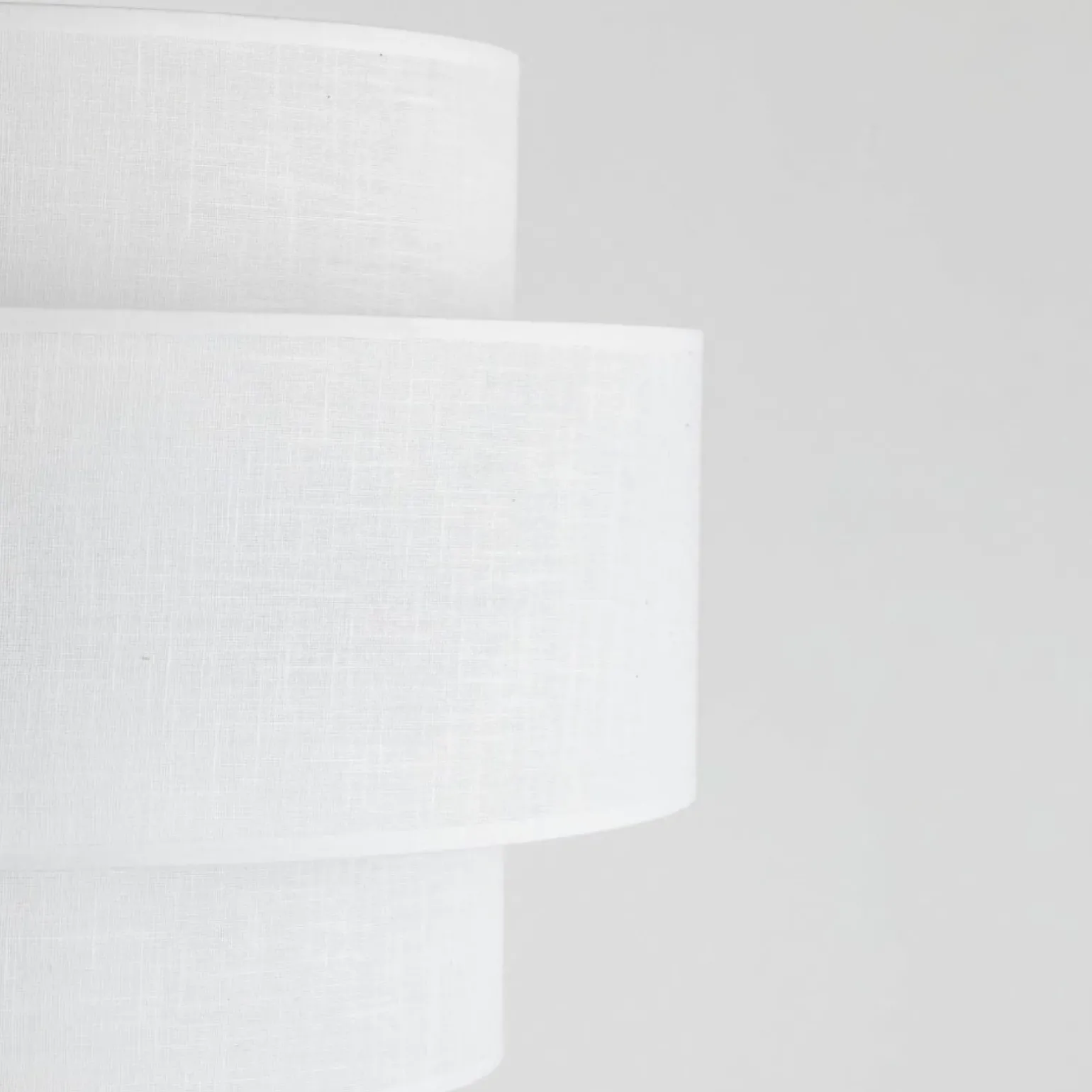 Sklep Kaja Prosta lampa podłogowa, podwójny abażur TK 5894 CALISTO WHITE | Kaja