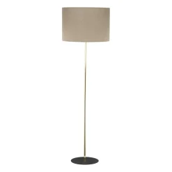 Sklep Kaja Prosta lampa stojąca do salonu TK 16035 UMBERTO LINEN GOLD | Kaja