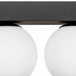 Outlet Prosta lampa sufitowa z 2 białymi kloszami ZM 1205 SPHERE | Kaja Żyrandole Nowoczesne