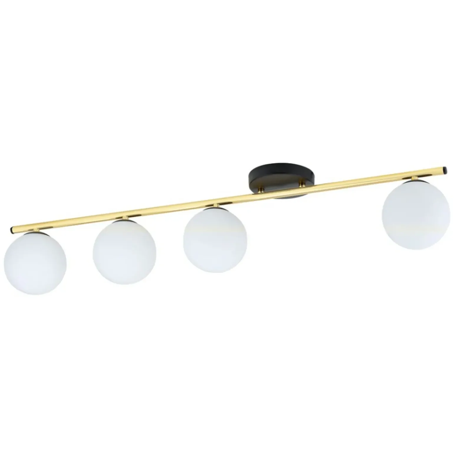 Cheap Prosta lampa sufitowa z klasycznymi kloszami 1252/4 z serii MONZA Żyrandole Nowoczesne