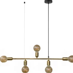 Best Prosta lampa wisząca bez kloszy, nad wyspę TK 3559 TOBI | Kaja Żyrandole Nowoczesne