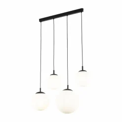 Best Prosta lampa wisząca nad stół w kuchni TK 4790 ESME WHITE | Kaja Żyrandole Nowoczesne