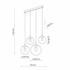 Best Prosta lampa wisząca nad stół w kuchni TK 4790 ESME WHITE | Kaja Żyrandole Nowoczesne