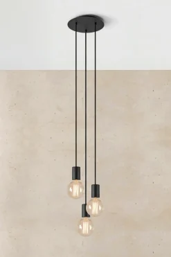 Best Sale Prosta lampa wisząca z regulowanymi zwisami 108733 CIELO | Kaja Żyrandole Nowoczesne