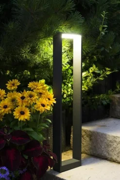 Sklep Kaja Prosta, ledowa lampa elewacyjna, kinkiet YB19504 z serii FORM | Kaja Oświetlenie