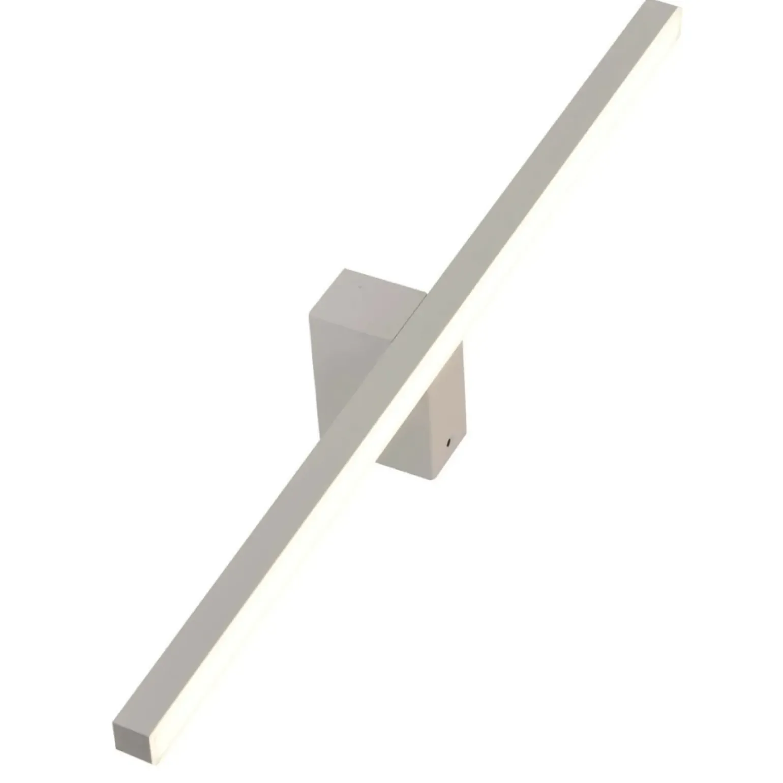 Sklep Kaja Prosty, łazienkowy kinkiet LED nad lustro LP-778/1W L WH NEVADA