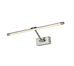 Sklep Kaja Prosty kinkiet obrazowy LED 58cm AZ2653 DAVINCI SANDY NICKEL | Kaja