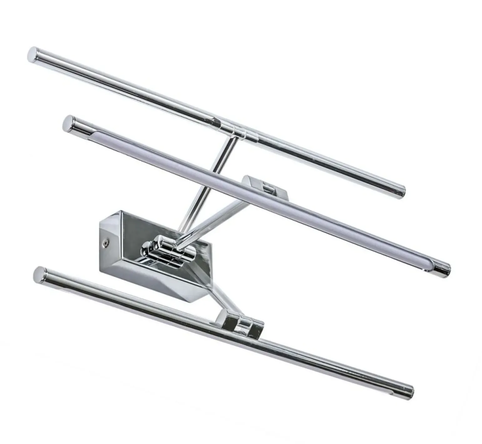 Sklep Kaja Prosty kinkiet obrazowy LED 58cm AZ2653 DAVINCI SANDY NICKEL | Kaja