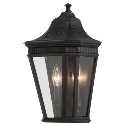 Sklep Kaja Prosty kinkiet ogrodowy FE-COTSLN7-BK z serii COTSWOLD LANE