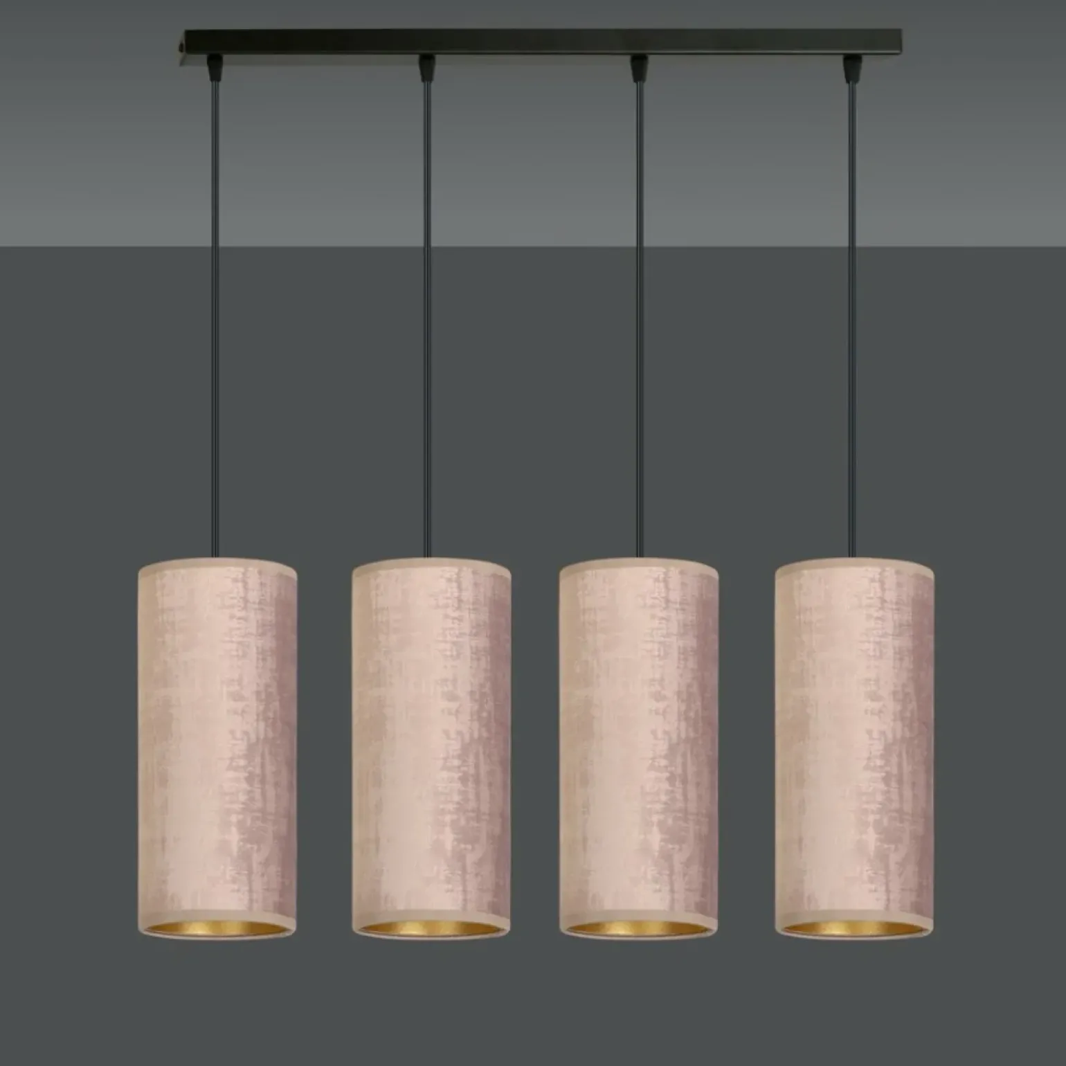 Sale Przytulna lampa wisząca z wąskimi abażurami 1061/4 BENTE | Kaja Żyrandole Nowoczesne