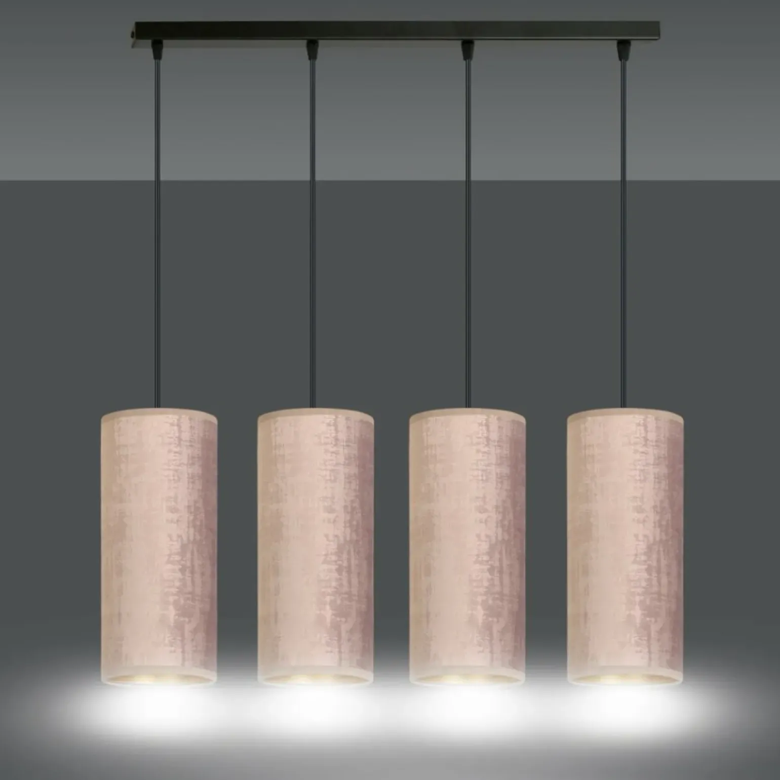 Sale Przytulna lampa wisząca z wąskimi abażurami 1061/4 BENTE | Kaja Żyrandole Nowoczesne