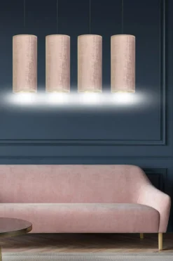 Sale Przytulna lampa wisząca z wąskimi abażurami 1061/4 BENTE | Kaja Żyrandole Nowoczesne