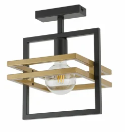 Clearance Punktowa, geometryczna lampa sufitowa SIG 32398 z serii MERCI CZ/ZŁ Żyrandole Nowoczesne