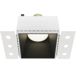 Sklep Kaja Punktowa, kwadratowa oprawa wpustowa DL051-01-GU10-SQ-WB z serii SHARE