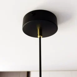 Clearance Punktowa lampa wisząca, złota rurka G9 1332/1 SELTER | Kaja Żyrandole Nowoczesne