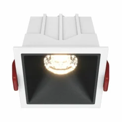 Sklep Kaja Punktowe oczko kwadrat 3000K 6,5cm DL043-01-10W3K-SQ-WB - ALFA LED